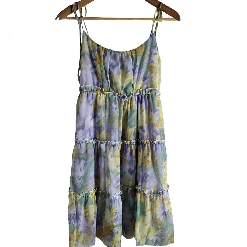Elegant Floral Maxi Dress with Adjustable Straps